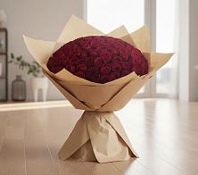 Букет 101 Красная роза в Фатеже