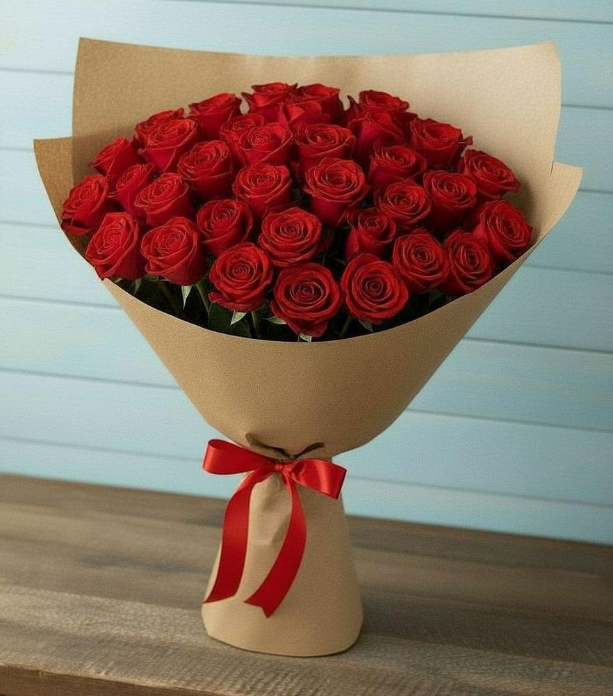 Букет Красные розы Милано в Фатеже