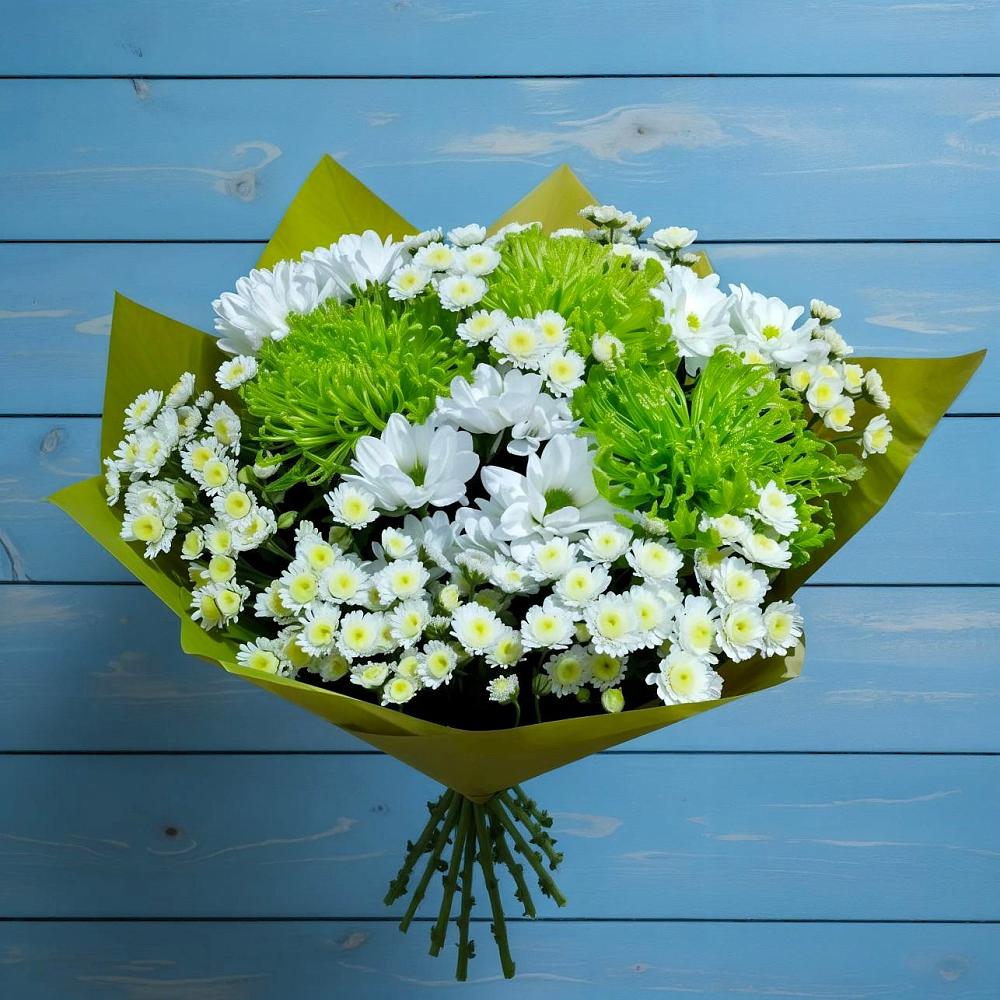 Букет цветов из: Хризантемы в Фатеже