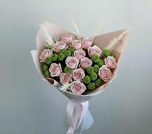 Букет цветов из:  Розы и Хризантемы в Фатеже