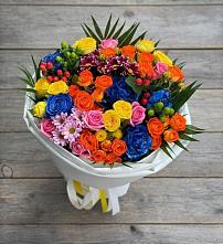 Букет цветов из:  Розы и Хризантемы #REPLACE_PRED# Фатеже